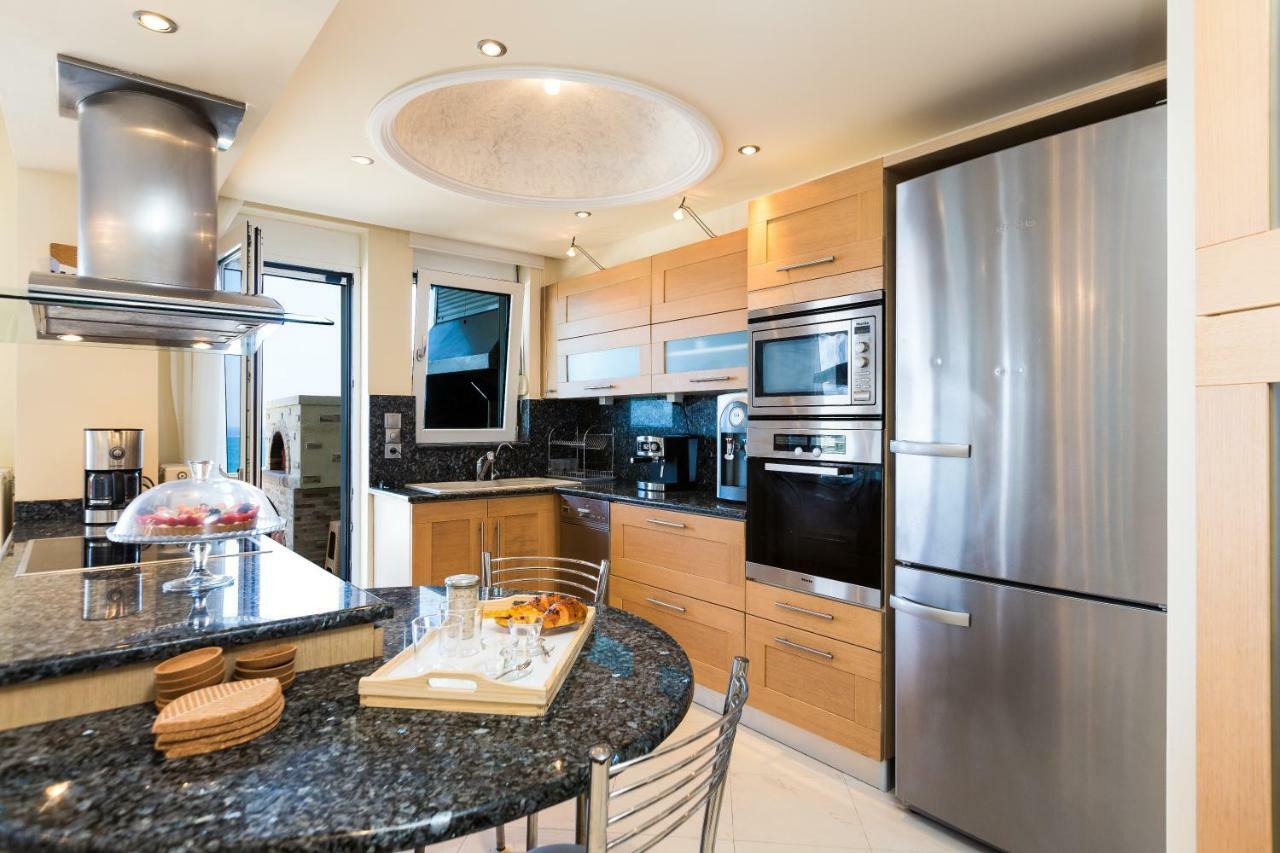 Apartament Elytis Panoramic View Retimno Zewnętrze zdjęcie