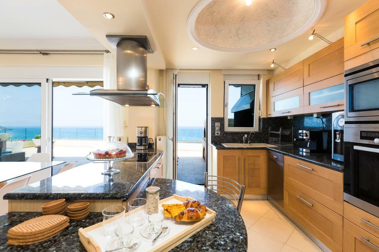 Apartament Elytis Panoramic View Retimno Zewnętrze zdjęcie