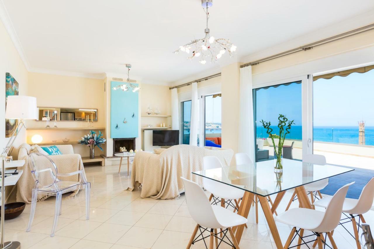 Apartament Elytis Panoramic View Retimno Zewnętrze zdjęcie